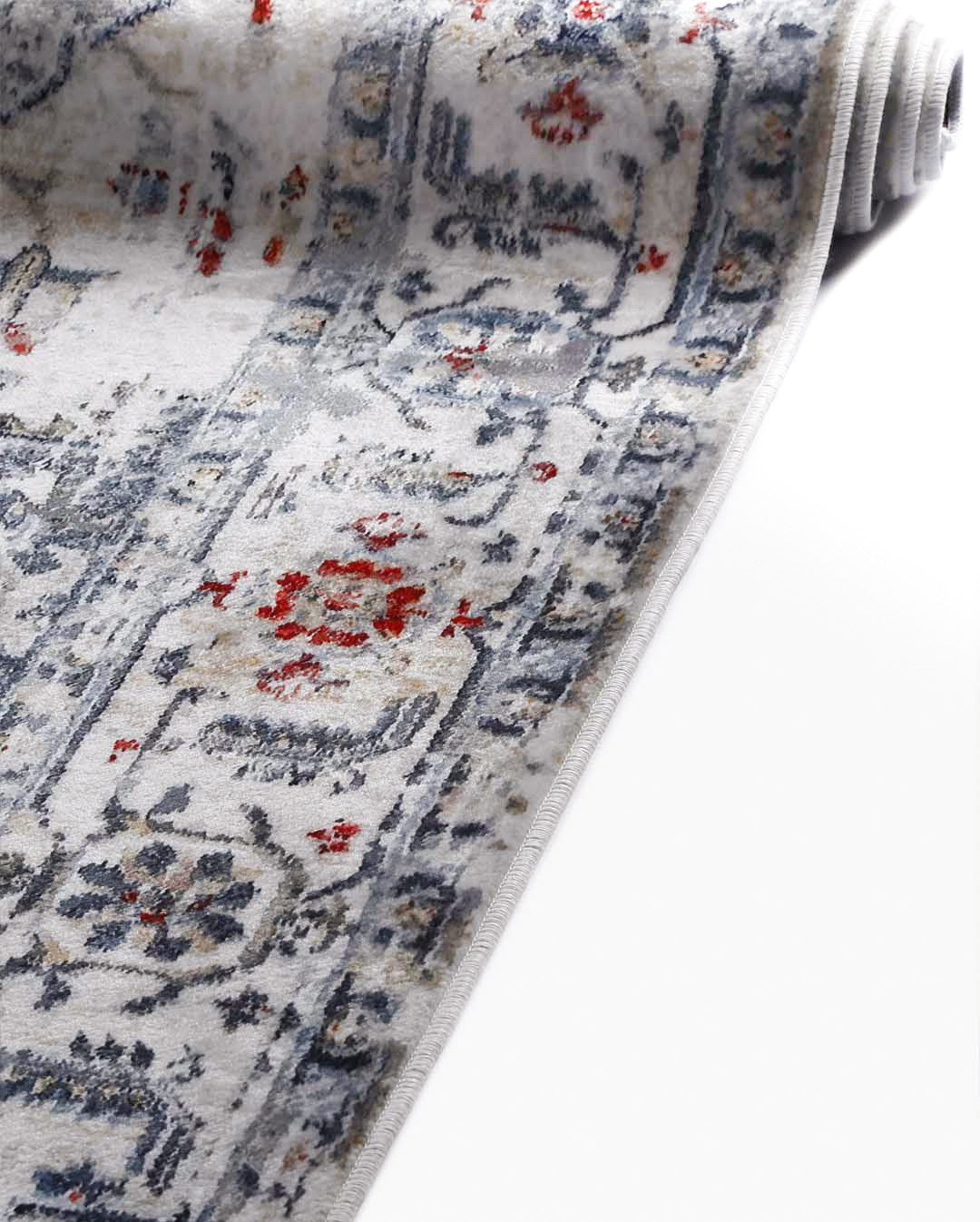 Walaa new vintage beige soft and shinny carpet