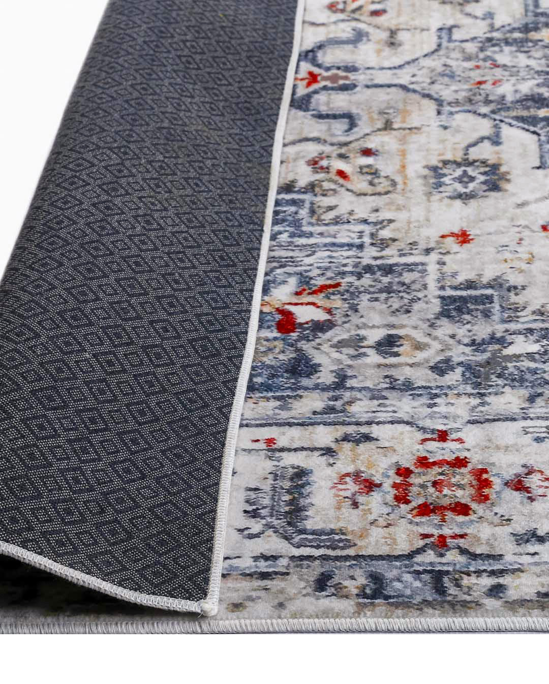 Walaa new vintage beige soft and shinny carpet