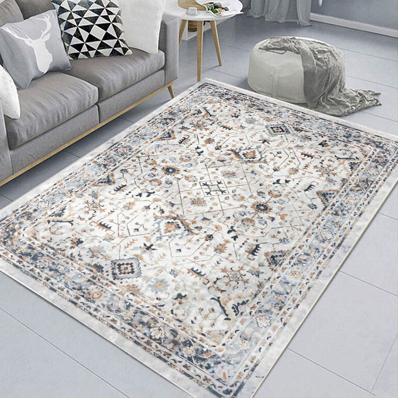 Natasha vintage gray soft and shinny carpet