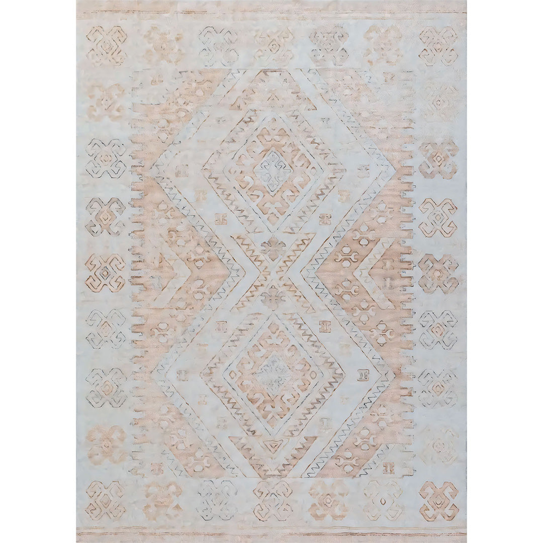 Shatsy vintage light orange soft and shinny carpet