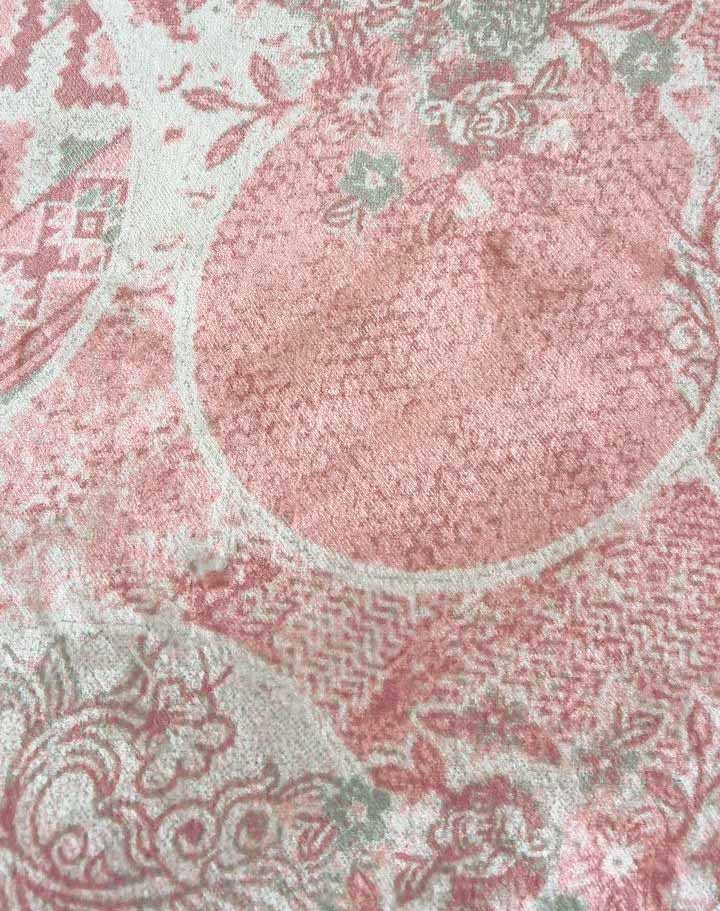 Pink Dream – Romantic Round Pattern Rug