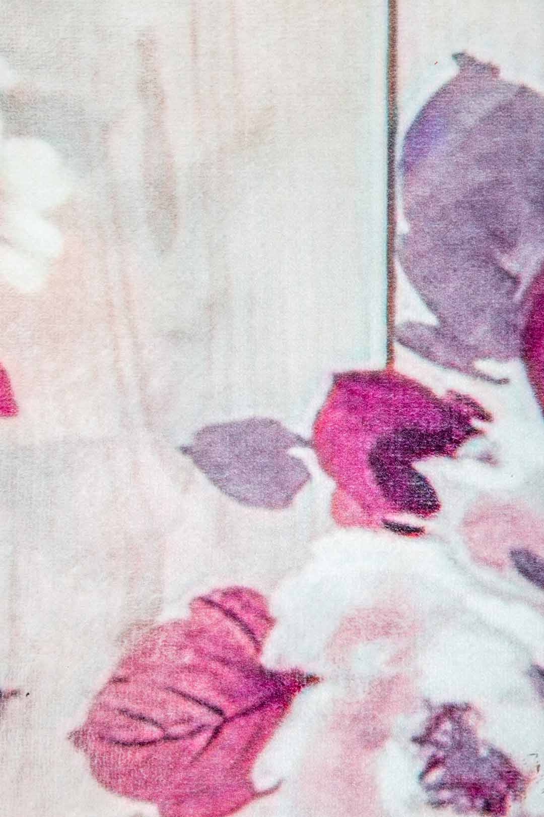 Spring Silence – Floral Hummingbird Rug