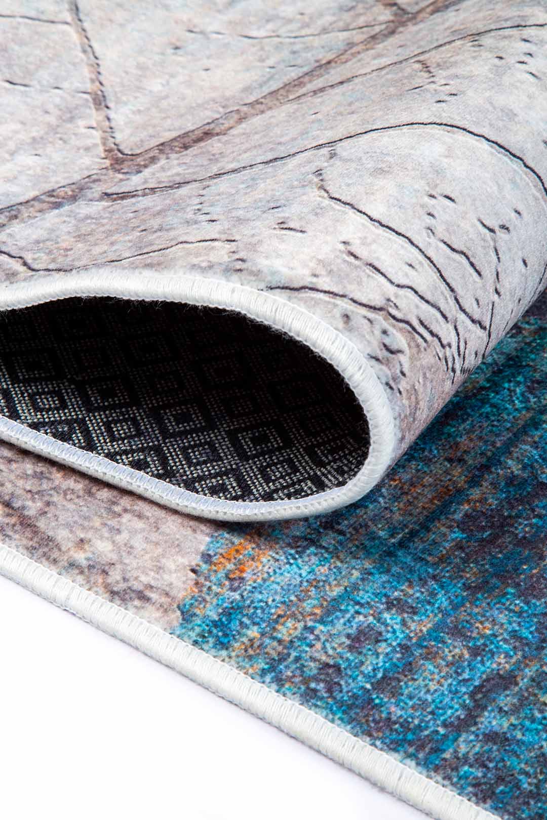 Autumn Calm – Vintage Leaf Pattern Rug