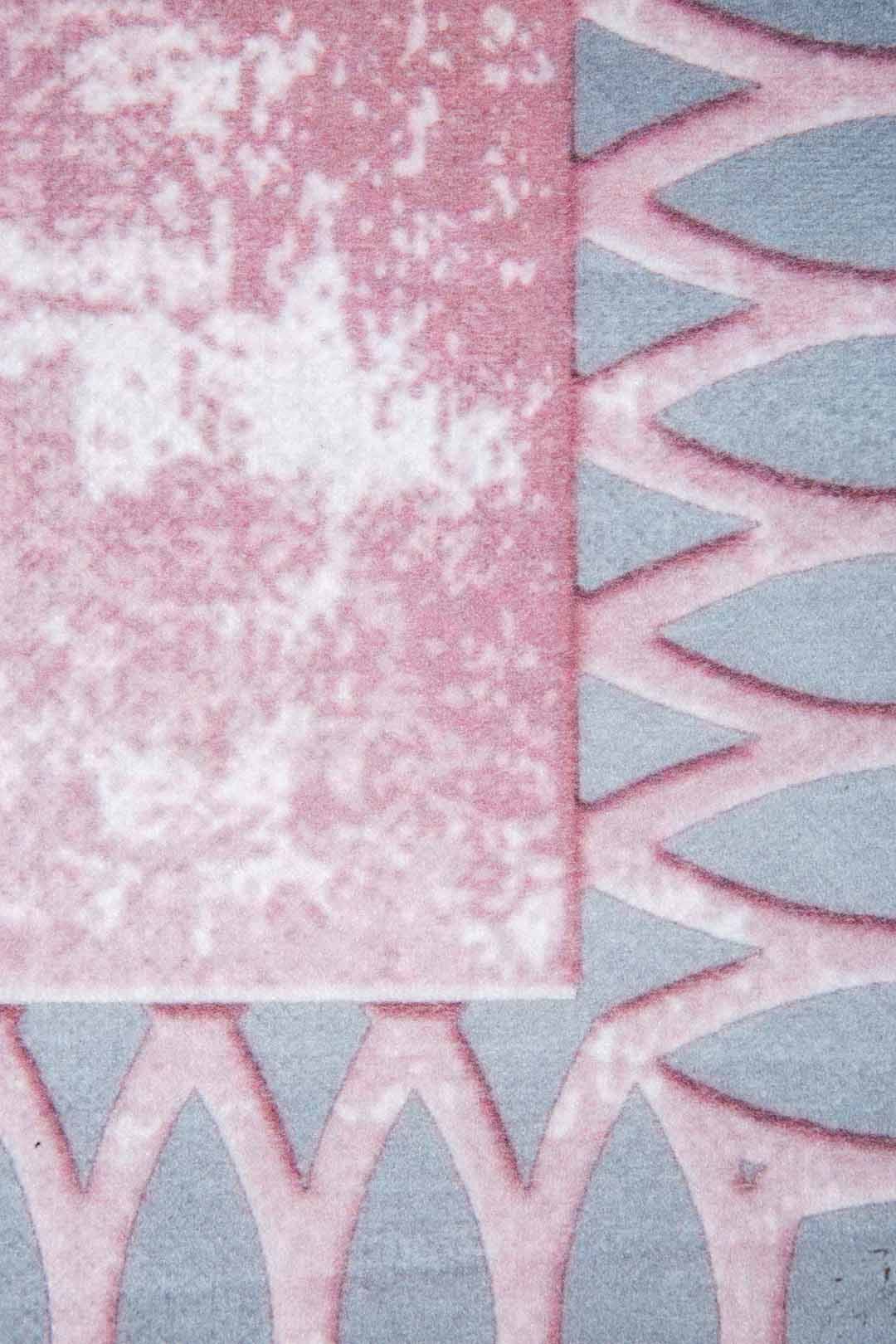 Rose Gold Frame – Elegant Modern Rug