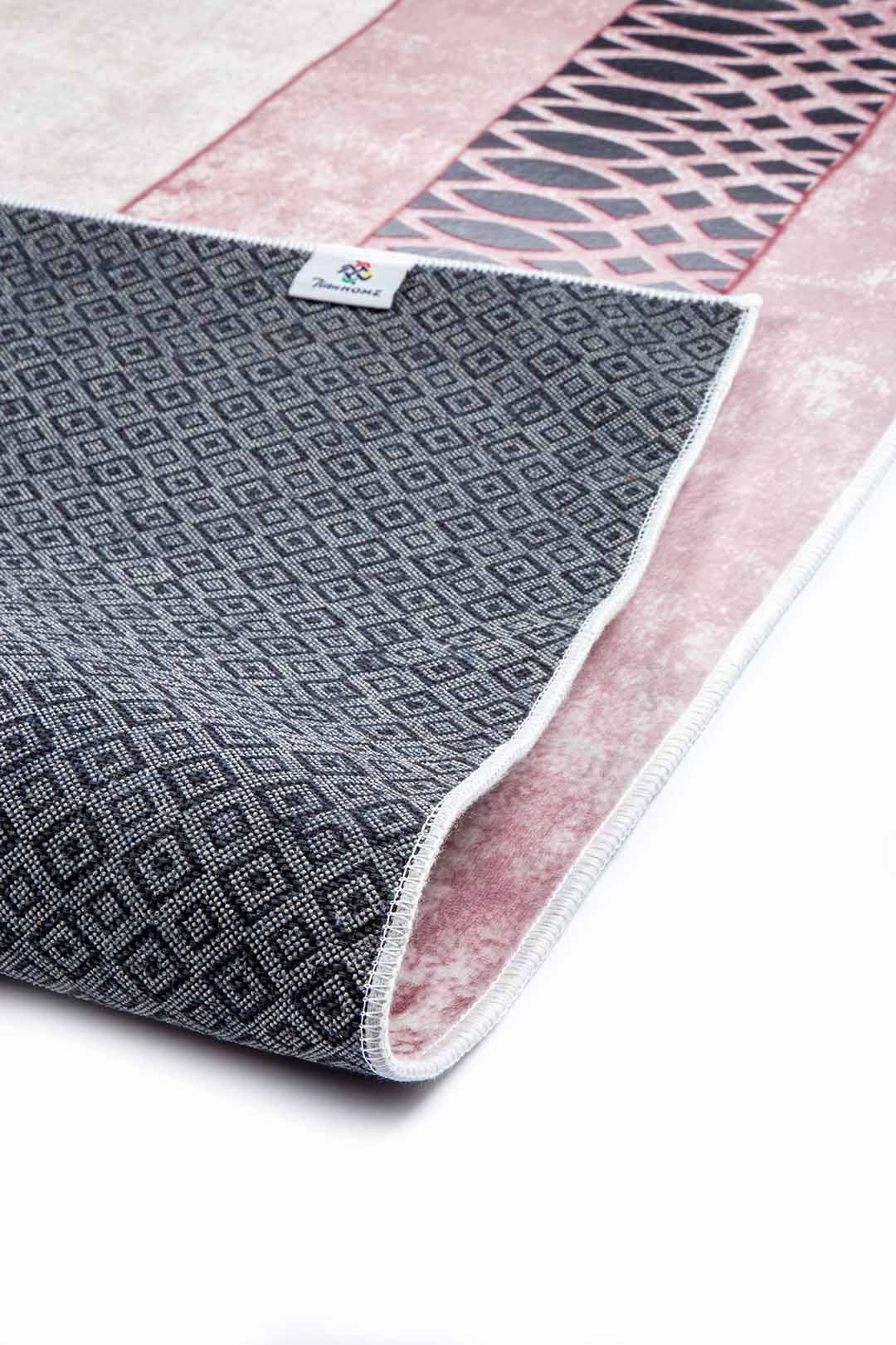 Rose Gold Frame – Elegant Modern Rug