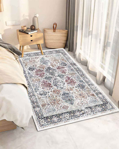 Rawaa luxury colorful new classic soft carpet