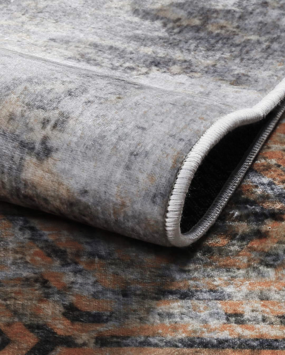 Malak simple modern beige soft and shinny carpet