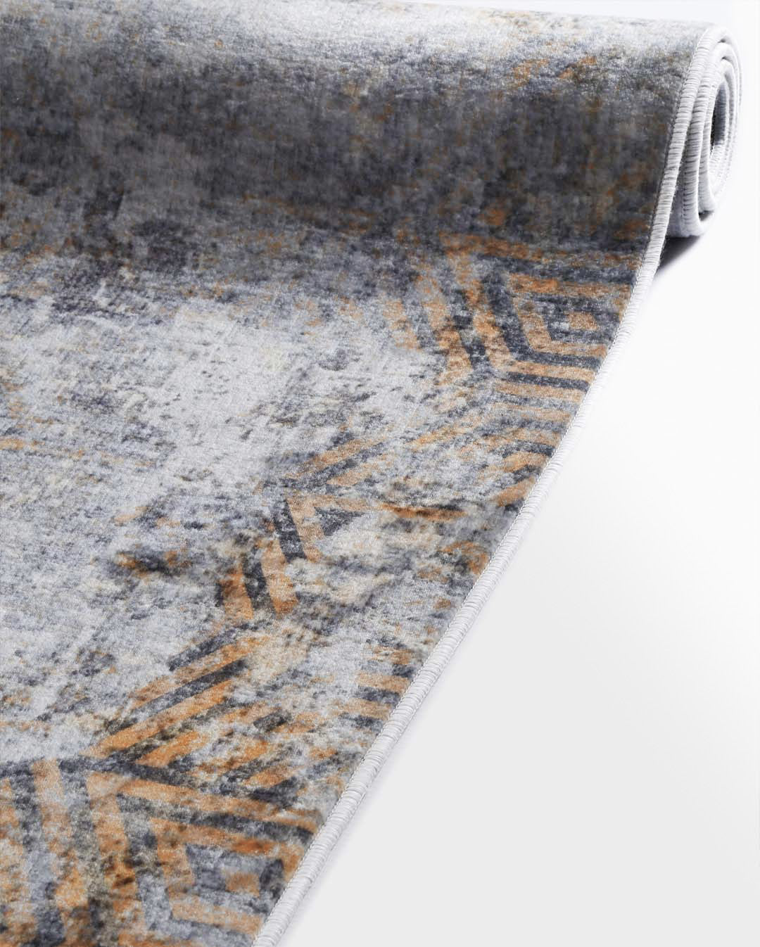 Malak simple modern beige soft and shinny carpet