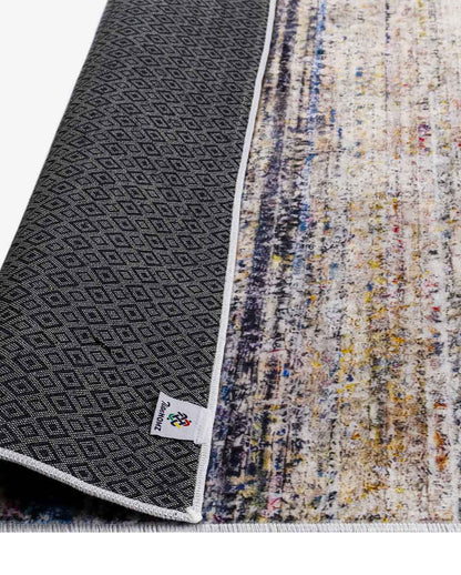 Sky modern simple beige soft and shinny carpet