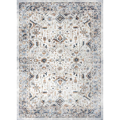 Natasha vintage gray soft and shinny carpet