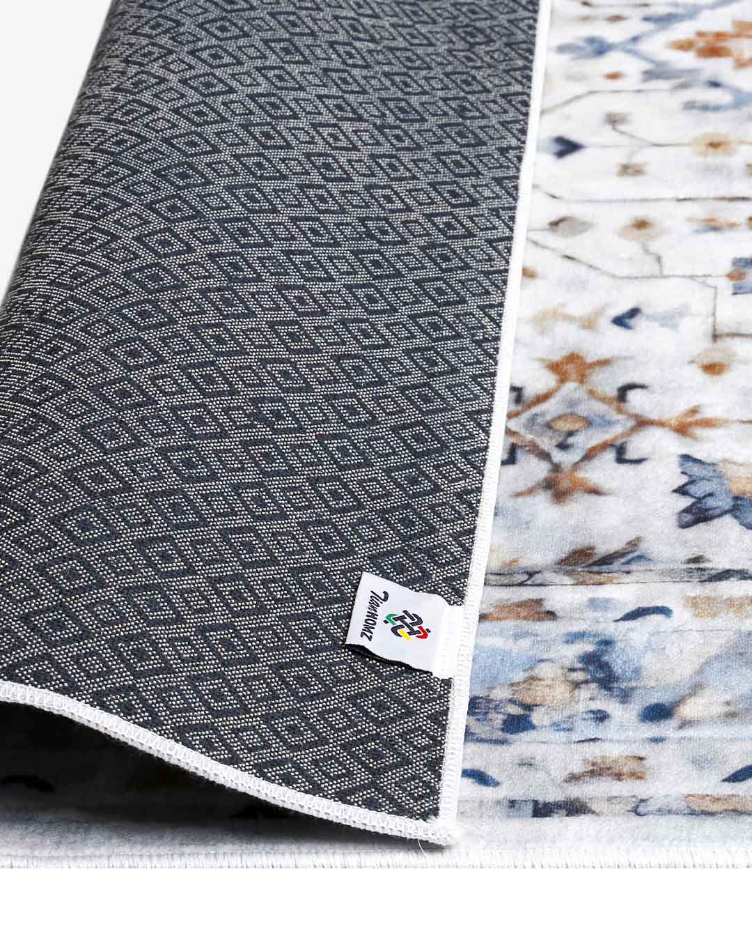 Natasha vintage gray soft and shinny carpet