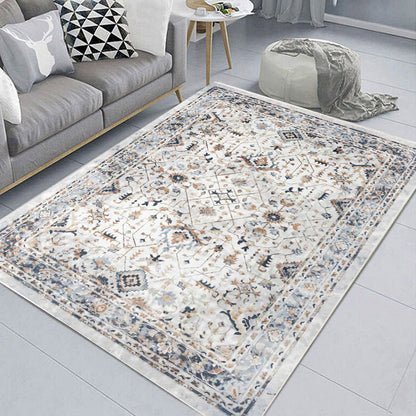 Natasha vintage gray soft and shinny carpet