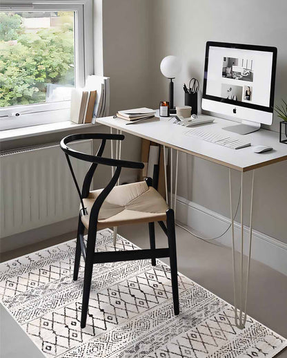 Karma new and modern white soft carpet