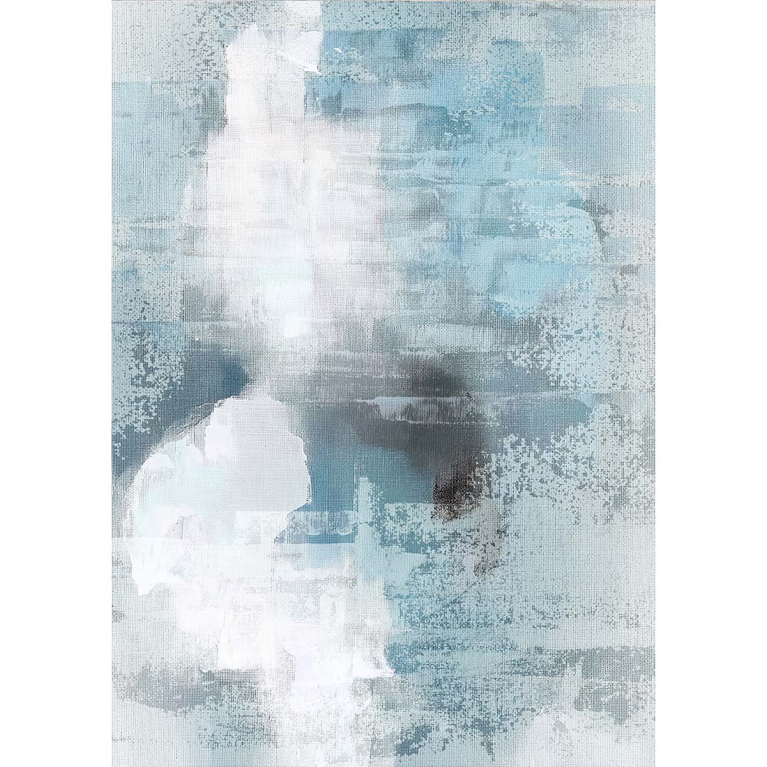 Ice Mirror – Modern Abstract Rug