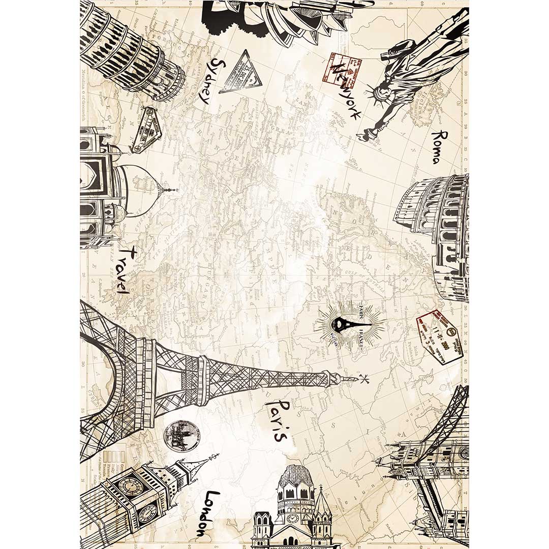 Globetrotter – Travel-Inspired Rug