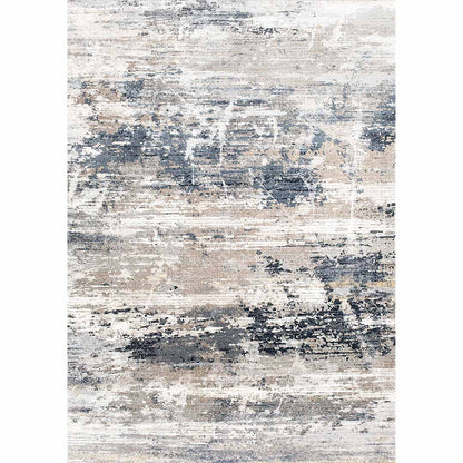 Grey Stream – Modern Abstract Rug