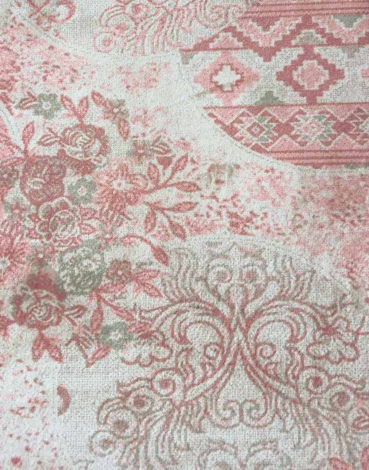 Pink Dream – Romantic Round Pattern Rug