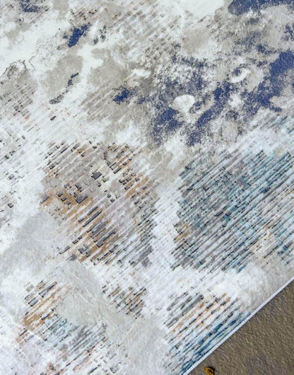 Cloud Pattern Elegance – Modern Abstract Rug