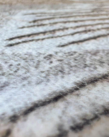 Touch of Nature – Pastel Leaf Pattern Rug