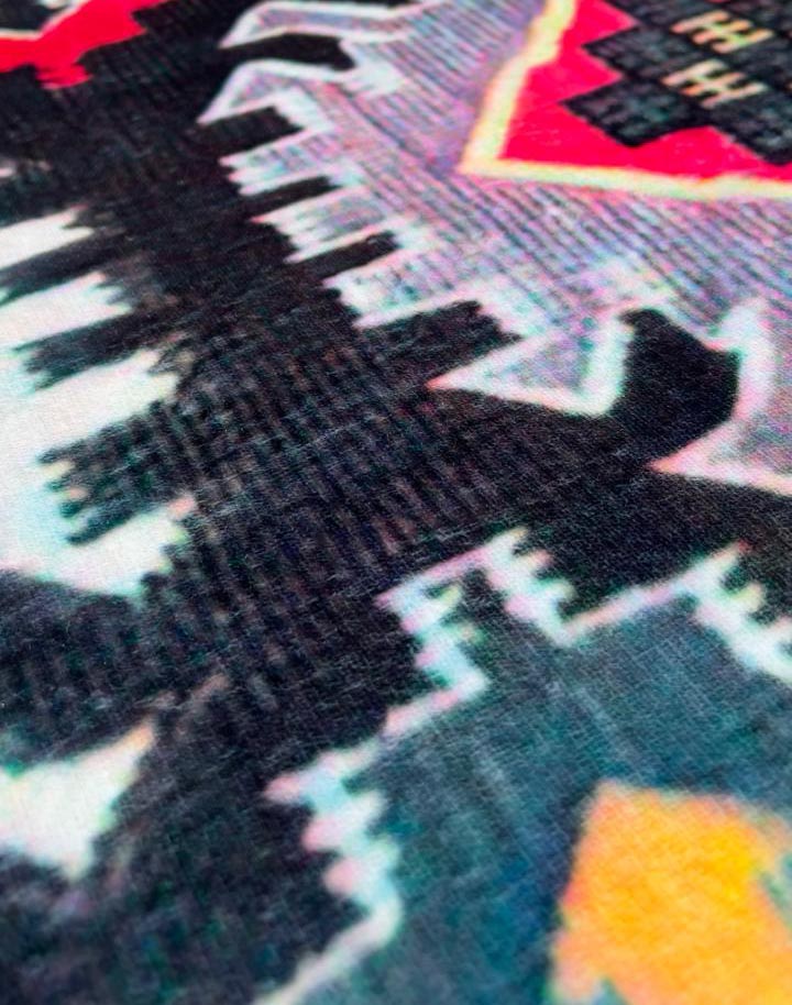 Colorful Nomad – Tribal Kilim Pattern Rug