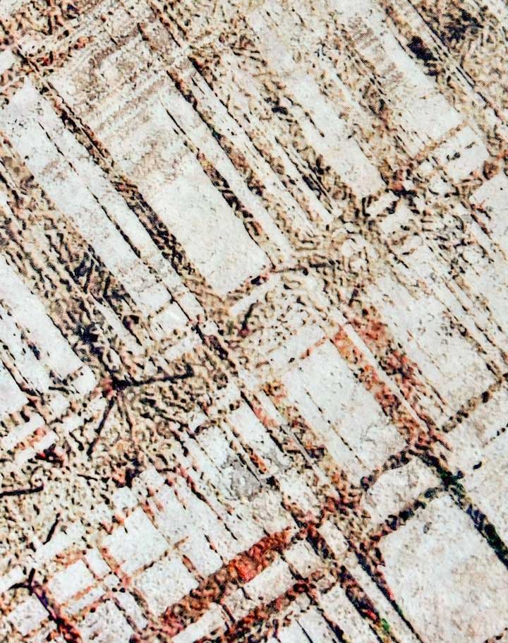 Industrial Art – Modern Abstract Rug