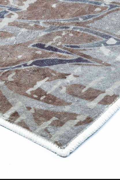 Blooming in the Rain – Modern Floral Rug