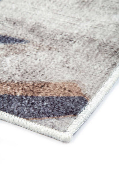 Swaying in the Wind – Modern Leaf Pattern Rug