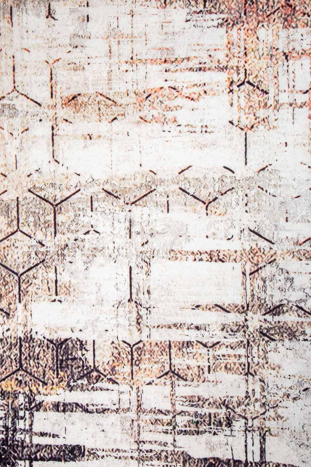 Industrial Art – Modern Abstract Rug