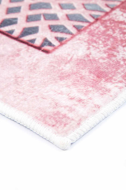 Rose Gold Frame – Elegant Modern Rug