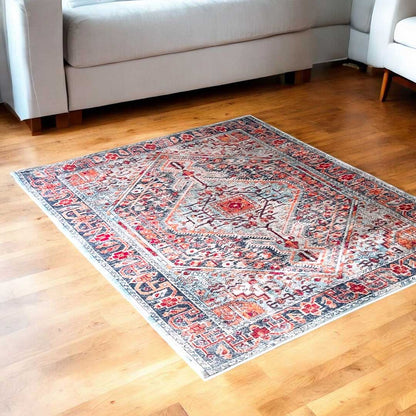 Antique Flame – Vintage Persian Pattern Rug